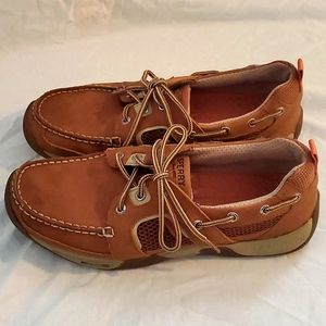 Sperry Sea Kite leather Boat shoes size 10.5